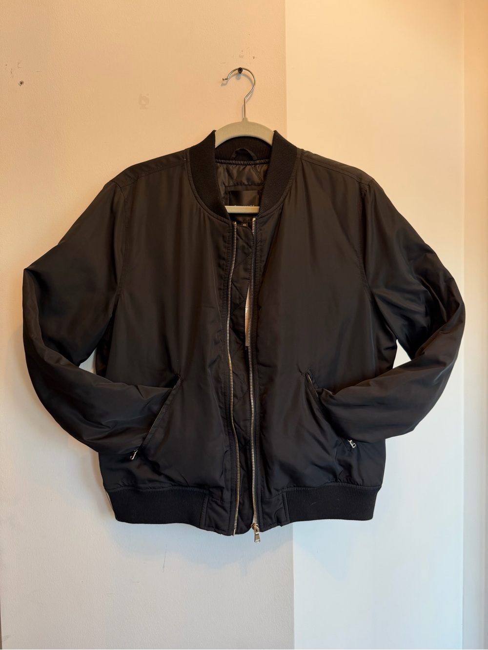 Dynamite Black Bomber Jacket